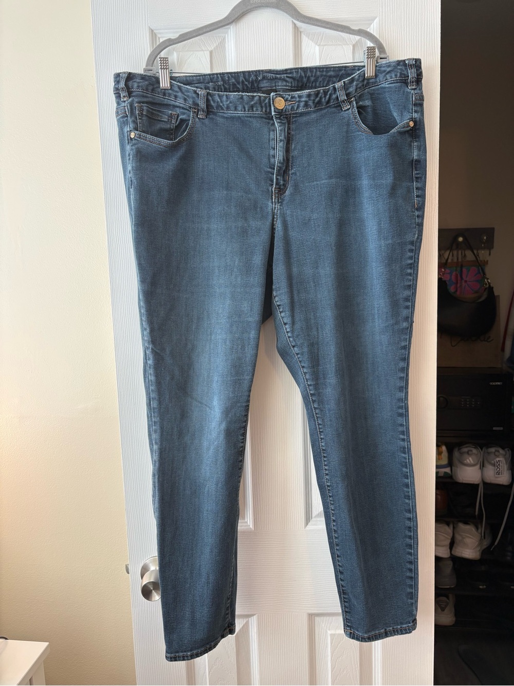 Lane Bryant Slim Fit Blue Denim Skinny Jeans